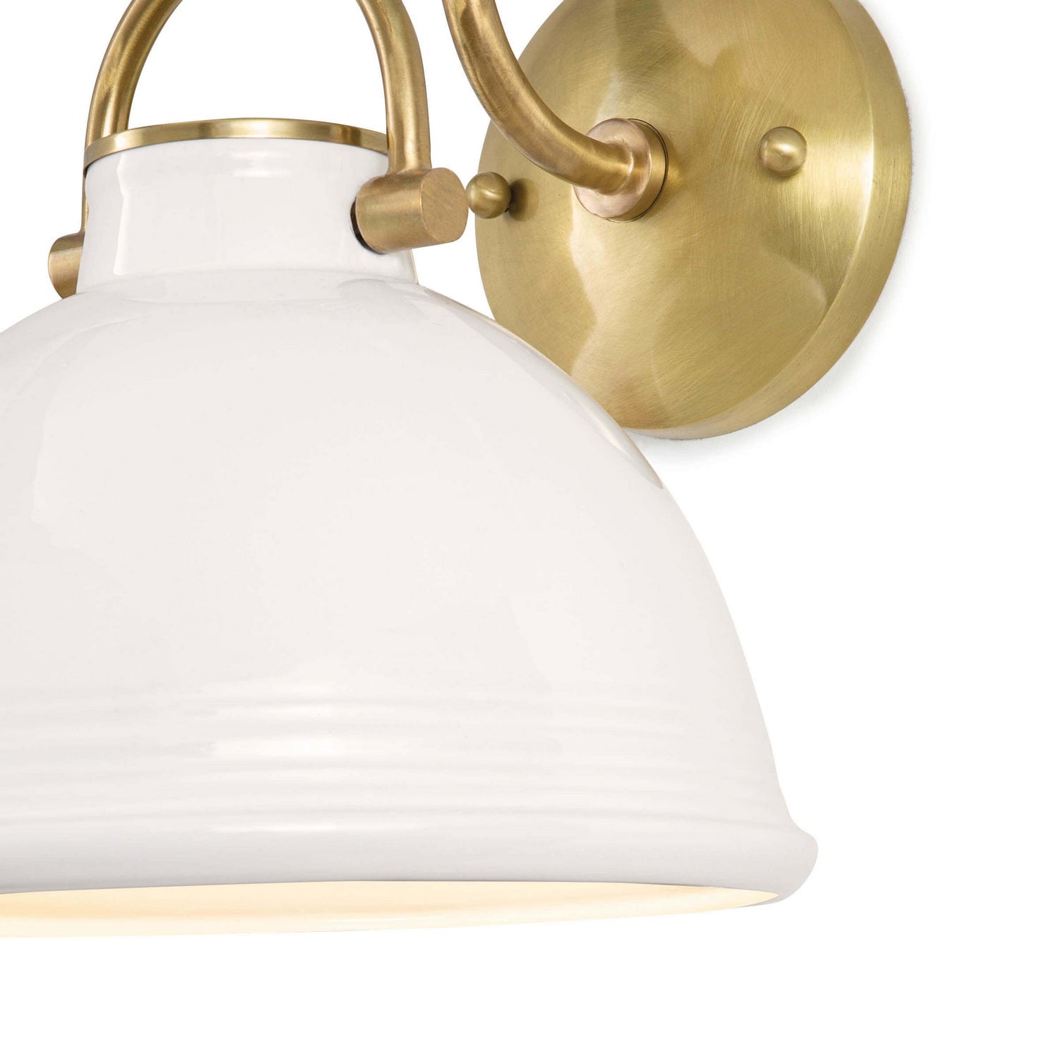 Regina Andrew One Light Wall Sconce from the Eloise collection in White finish
