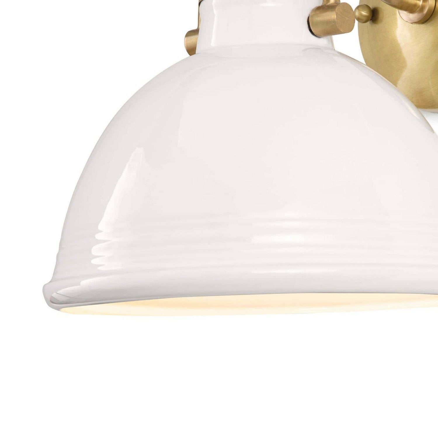 Regina Andrew One Light Wall Sconce from the Eloise collection in White finish