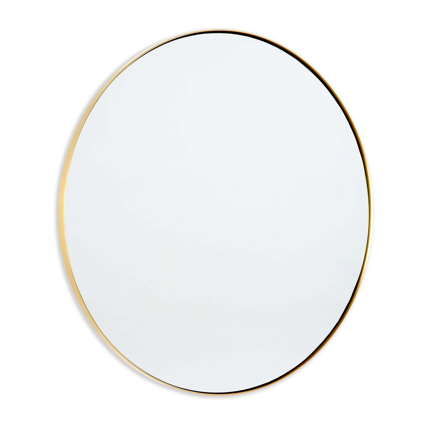 Regina Andrew Mirror from the Rowen collection in Natural Brass finish