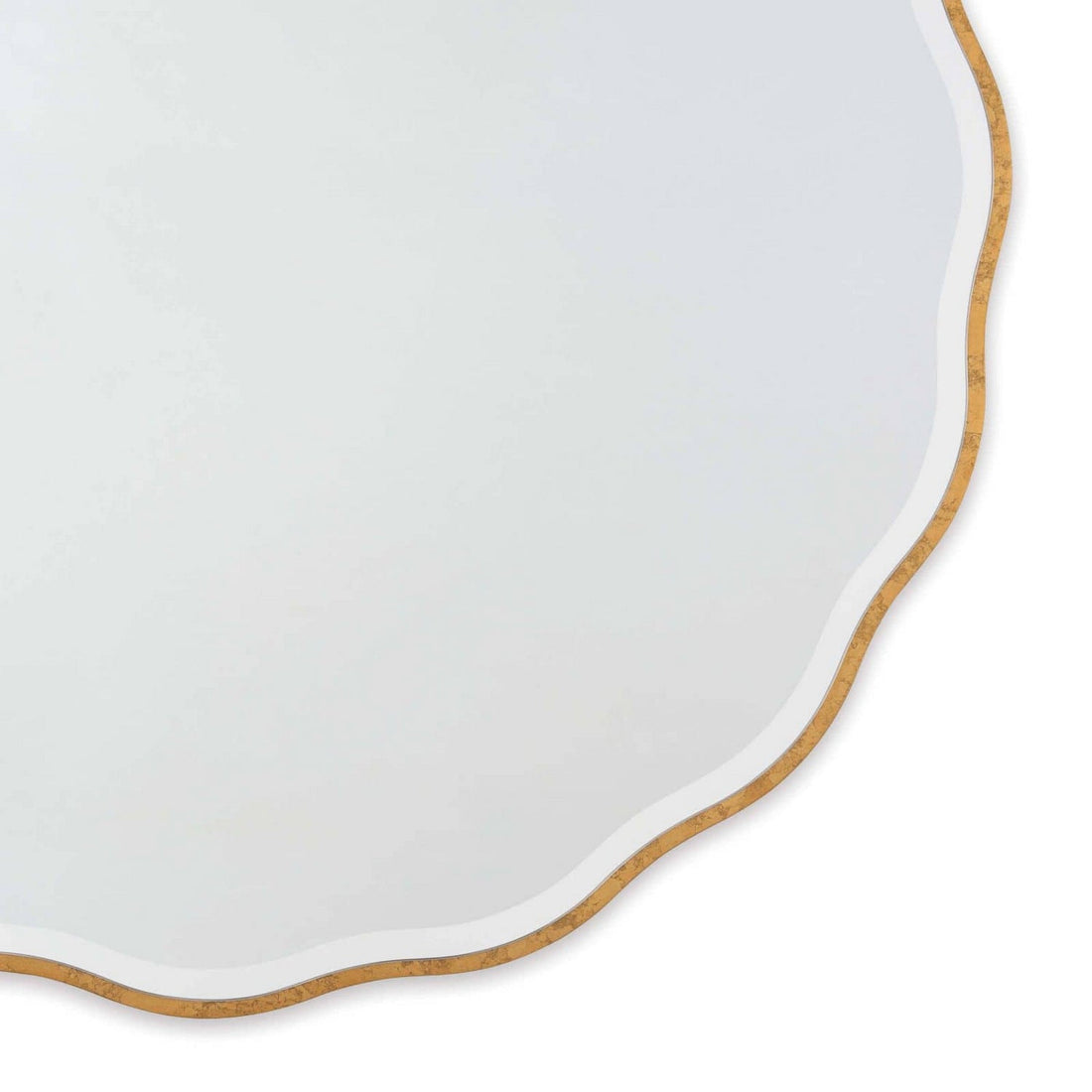 Regina Andrew Mirror from the Candice collection in Gold Leaf finish