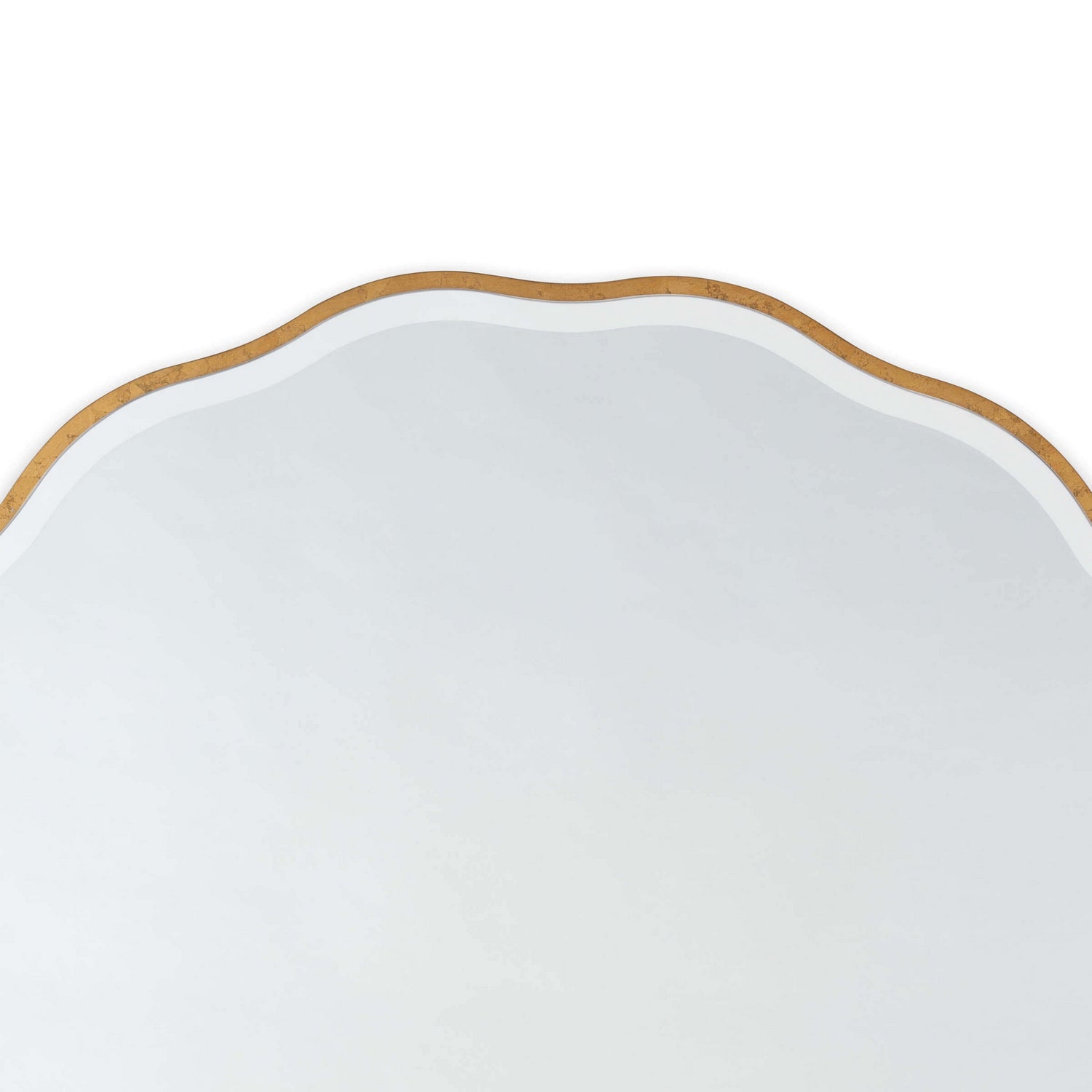 Regina Andrew Mirror from the Candice collection in Gold Leaf finish