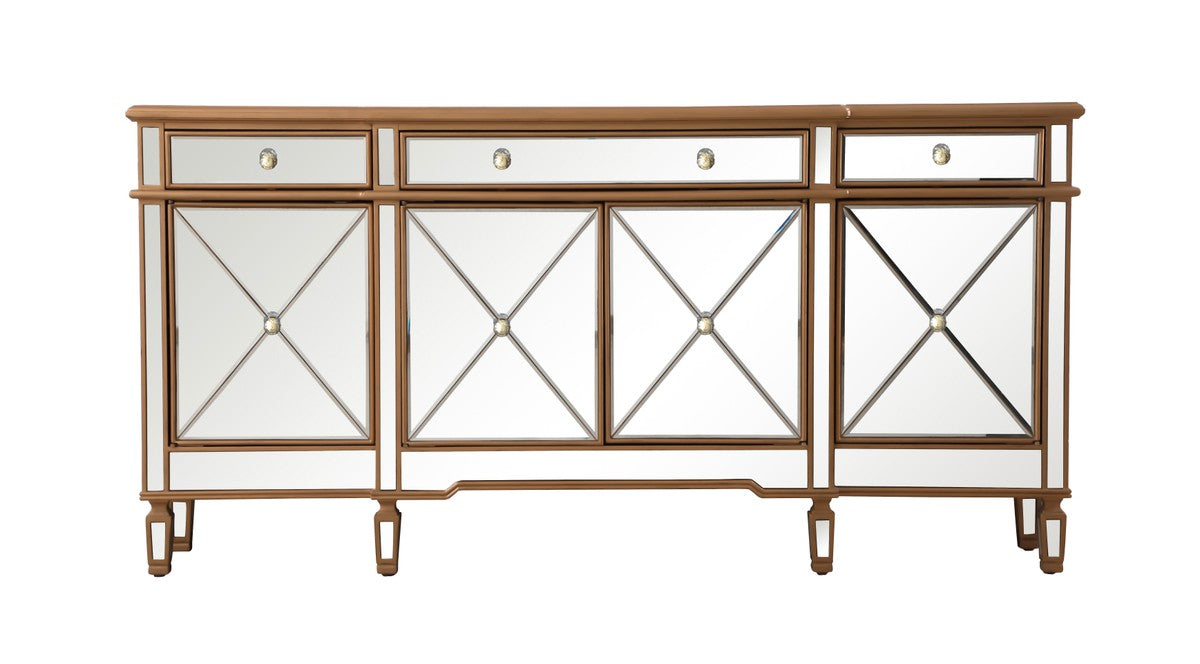 Elegant Lighting Credenza from the Contempo collection in Gold finish