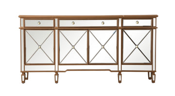 Elegant Lighting Credenza from the Contempo collection in Gold finish