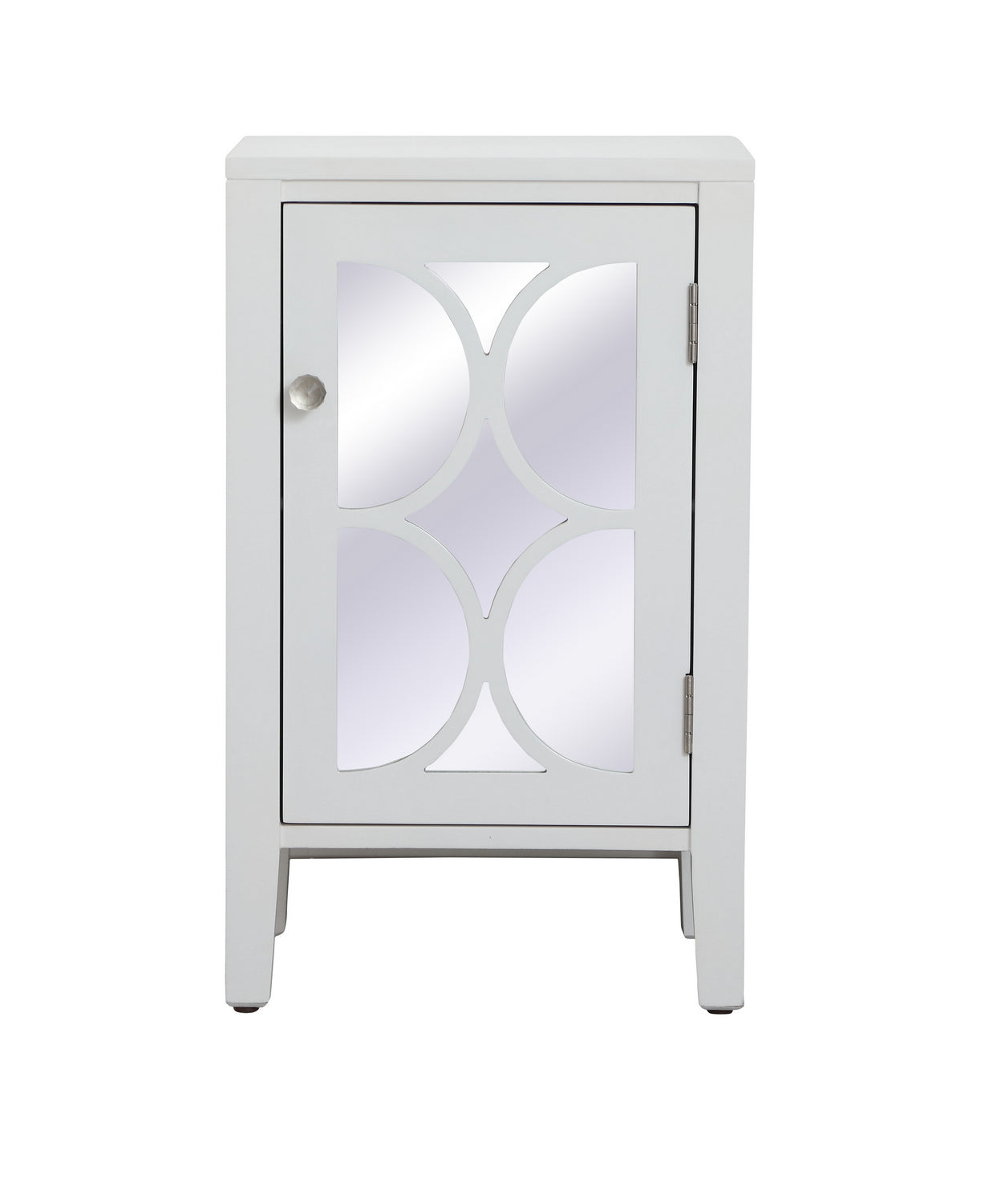 Elegant Lighting Cabinet from the Modern collection in White finish