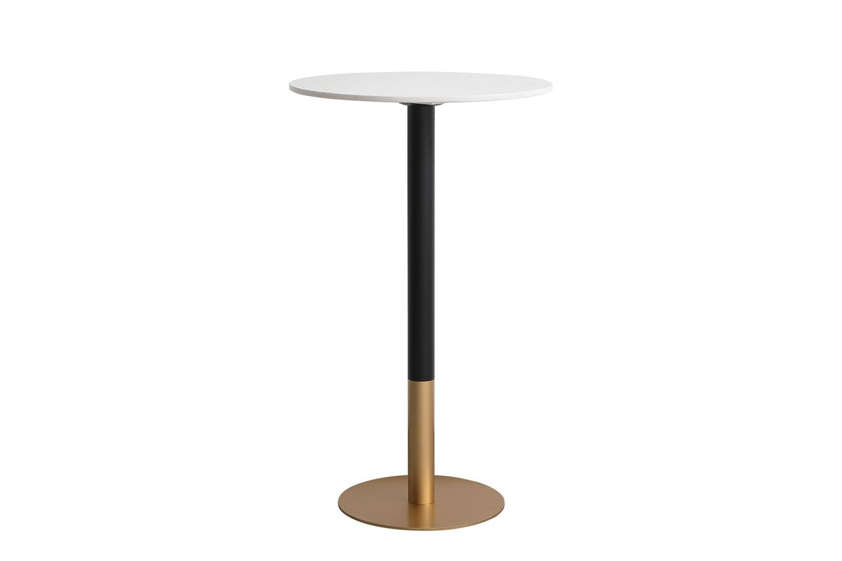 Elegant Lighting Pub Table from the Ronan collection in White finish
