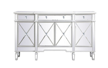 Elegant Lighting Credenza from the Contempo collection in Antique White finish