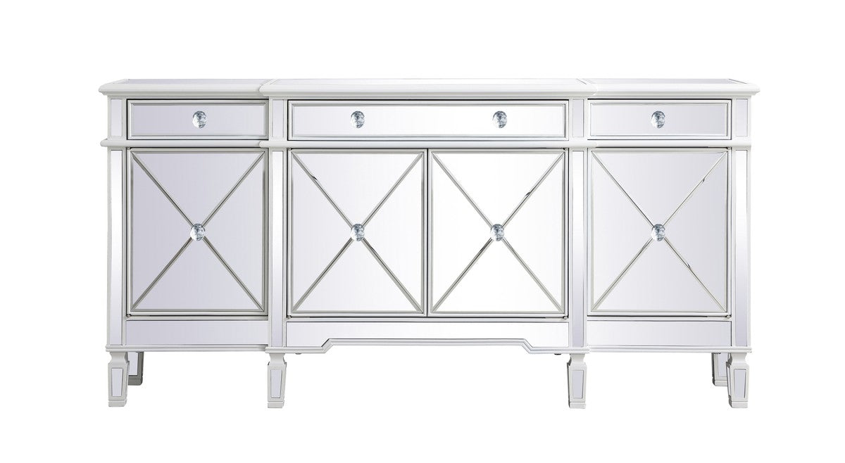 Elegant Lighting Credenza from the Contempo collection in Antique White finish