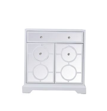 Elegant Lighting Cabinet from the Modern collection in White finish