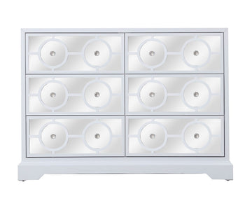 Elegant Lighting Cabinet from the Modern collection in White finish