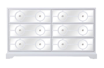 Elegant Lighting Cabinet from the Modern collection in White finish