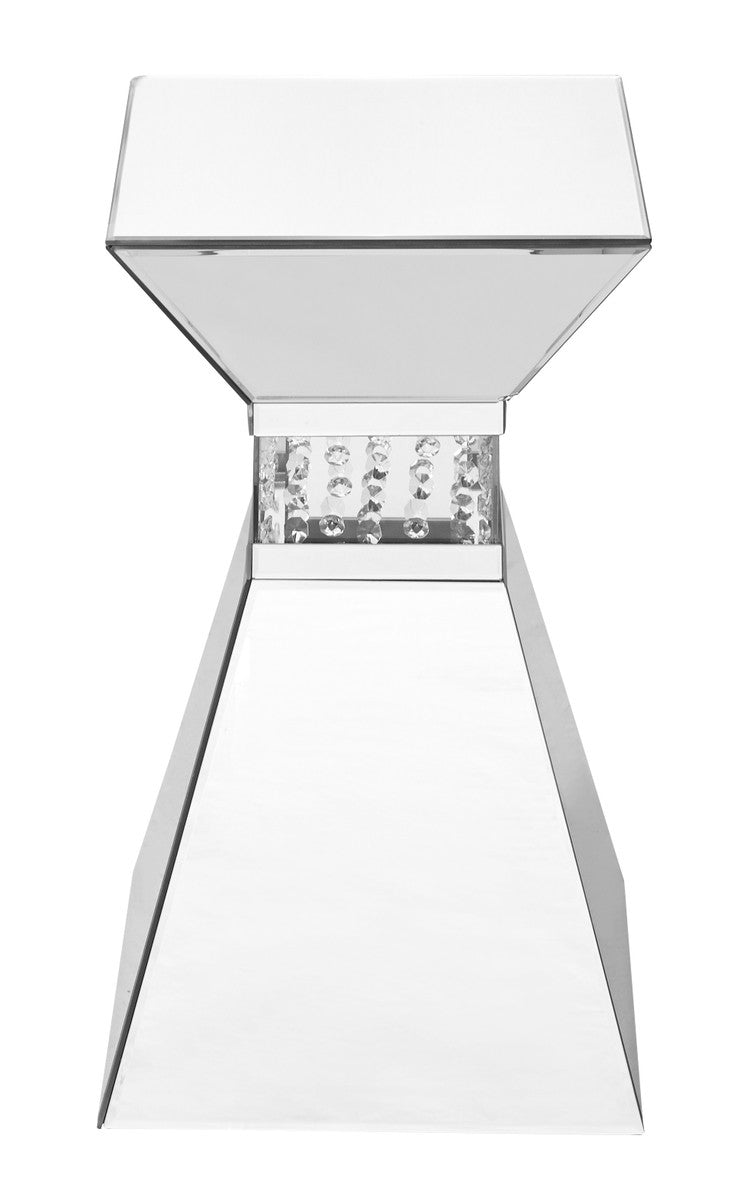 Elegant Lighting End Table from the Modern collection in Clear finish