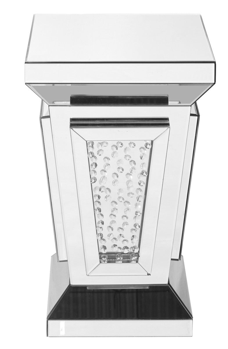 Elegant Lighting End Table from the Modern collection in Clear finish