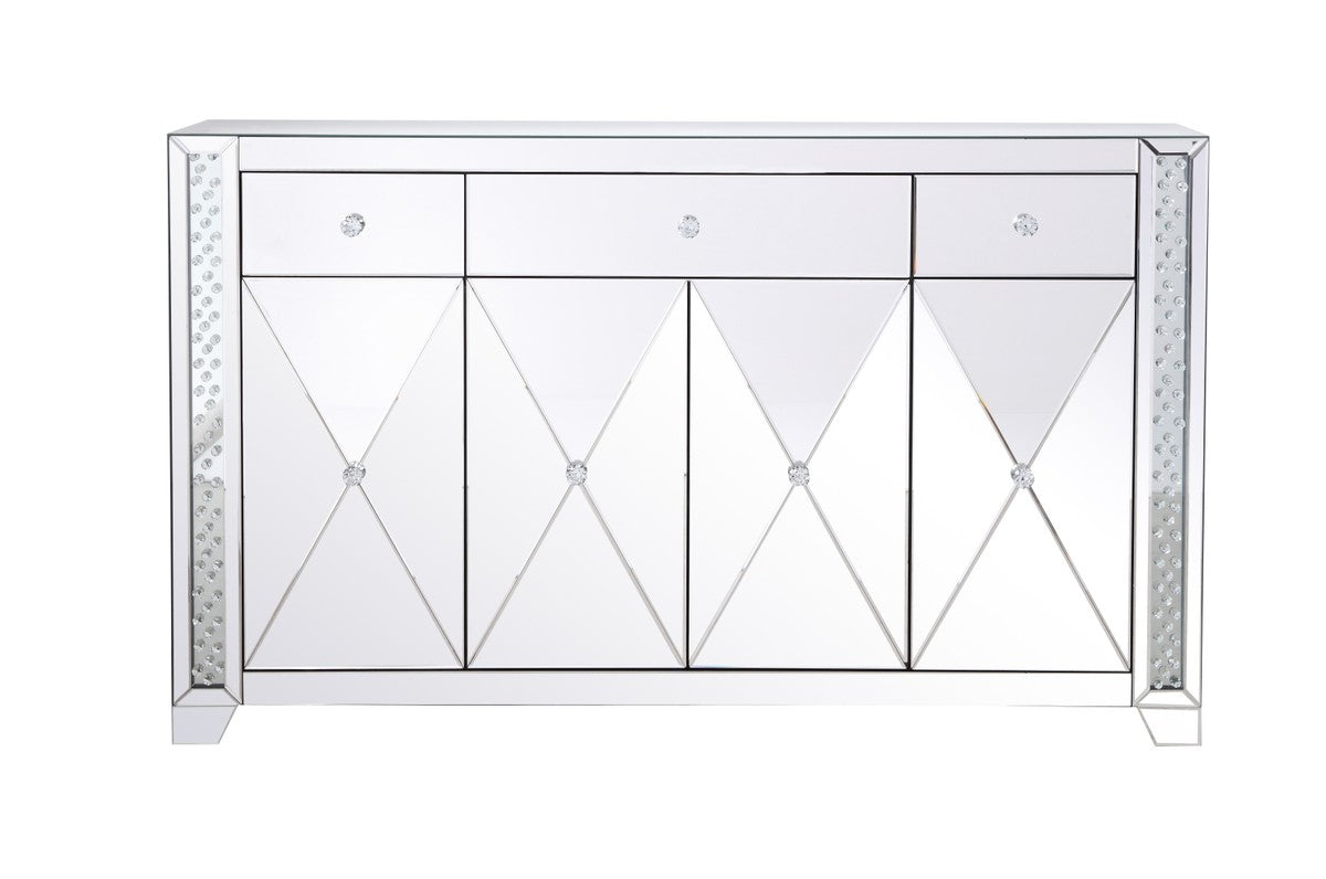 Elegant Lighting Credenza from the Modern collection in Clear finish