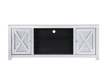 Elegant Lighting TV Stand from the Modern collection in Clear finish