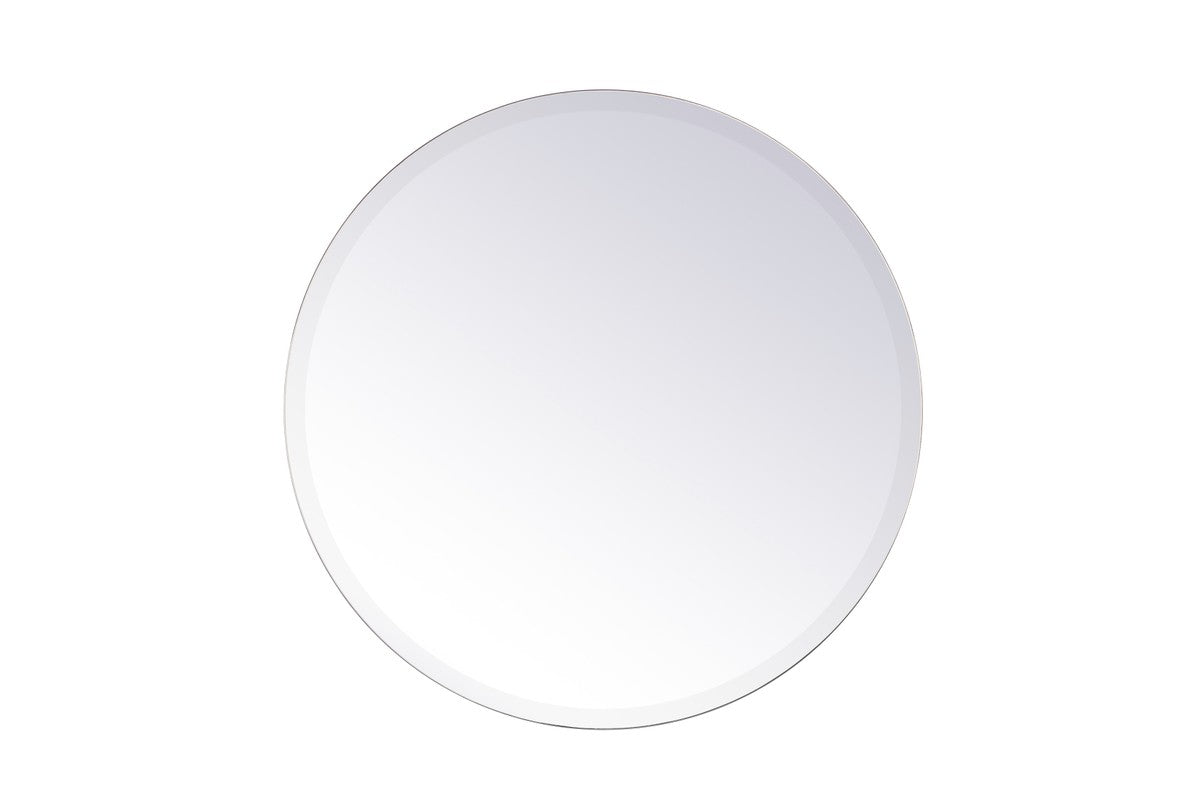 Elegant Lighting Mirror from the Gracin collection in Clear finish