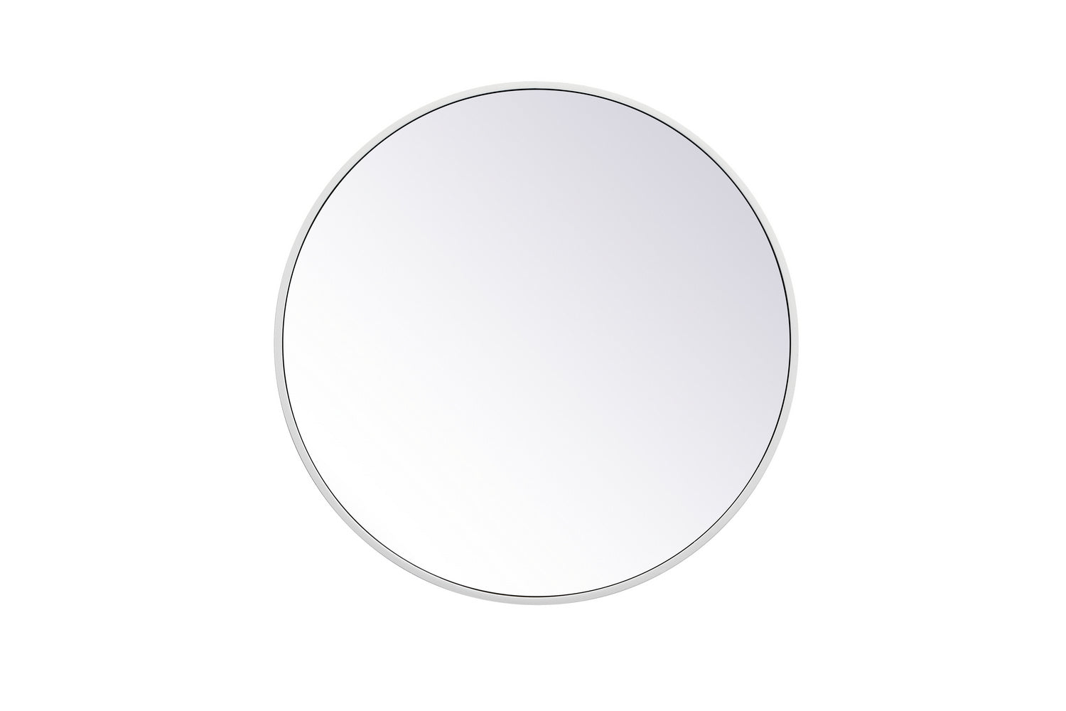 Elegant Lighting Mirror from the Eternity collection in White finish