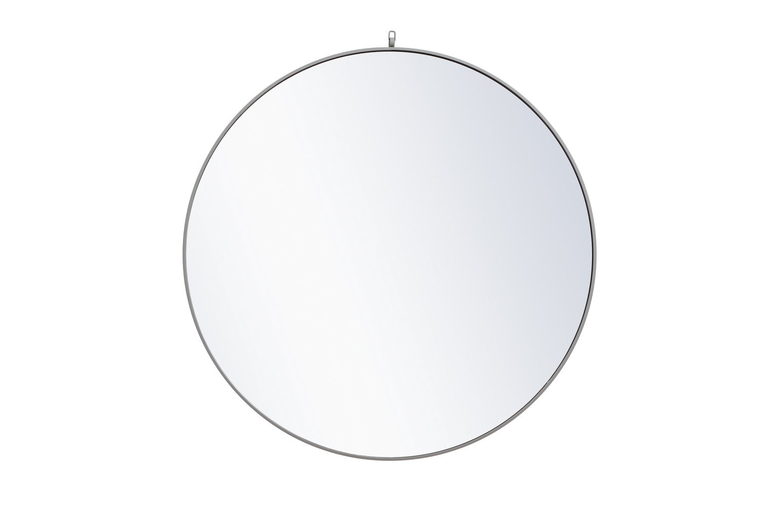 Elegant Lighting Mirror from the Rowan collection in Grey finish