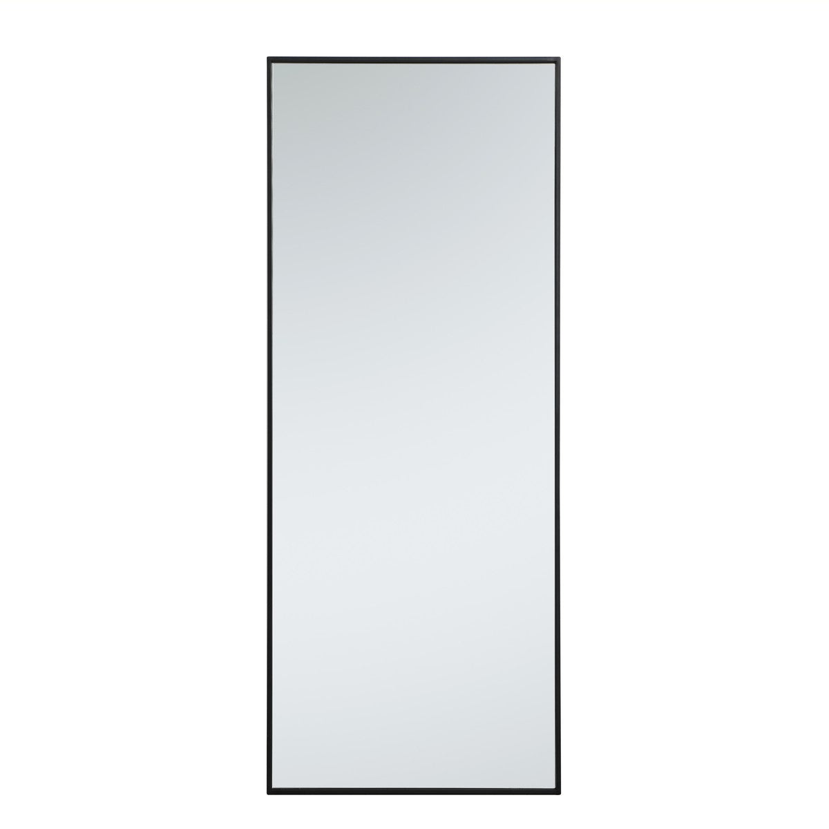 Elegant Lighting Mirror from the Monet collection in Black finish