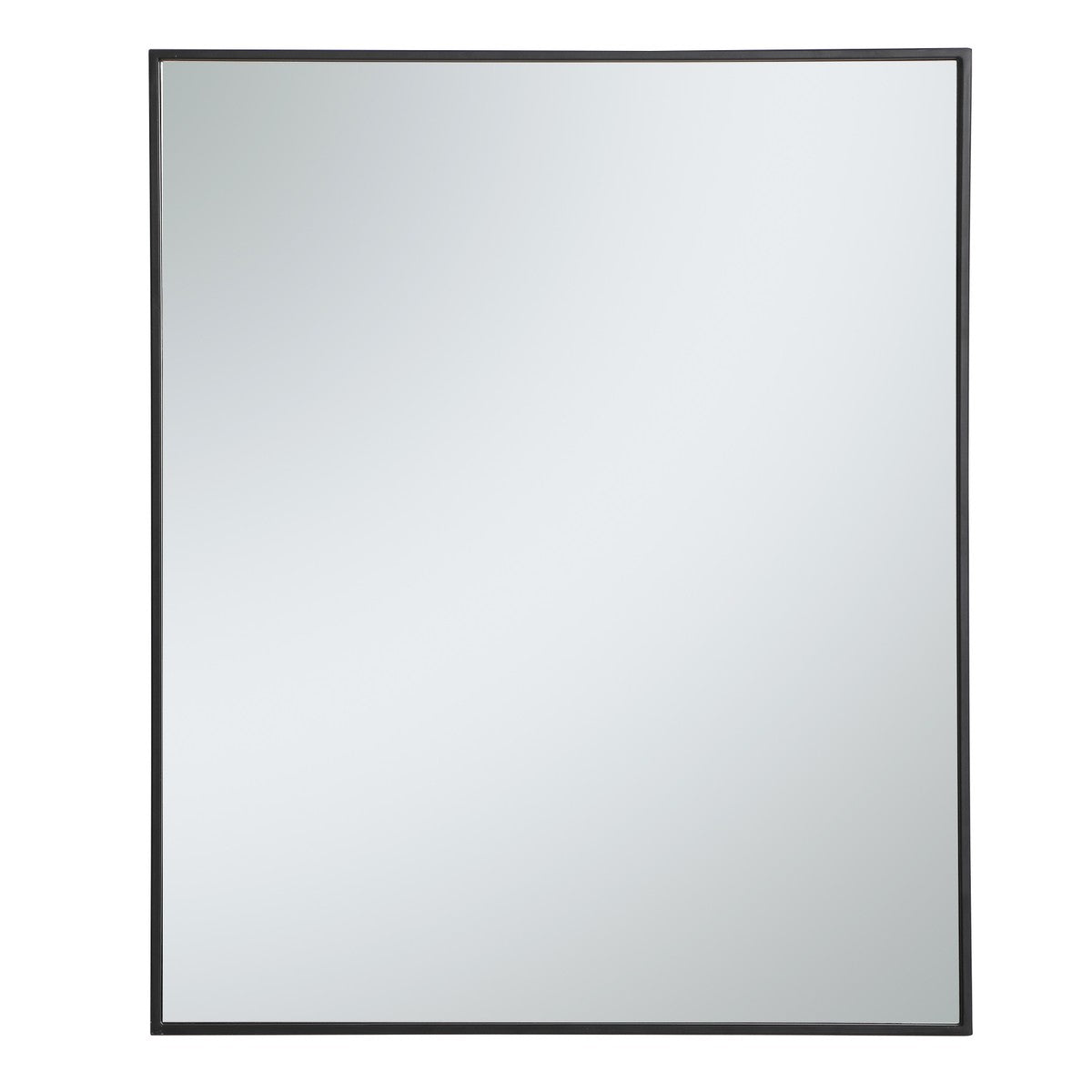 Elegant Lighting Mirror from the Monet collection in Black finish