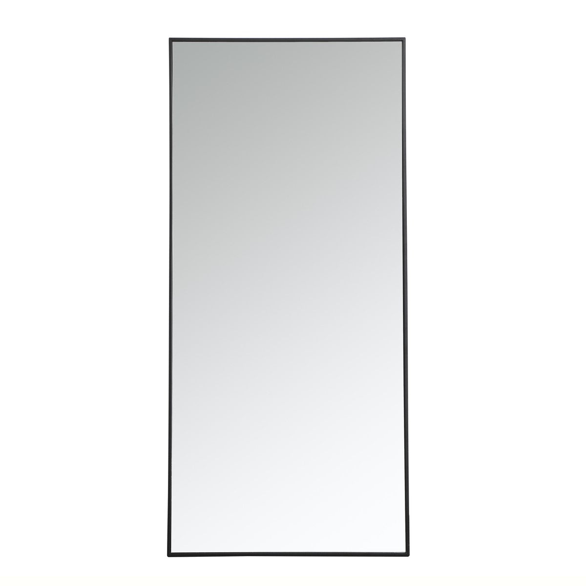 Elegant Lighting Mirror from the Monet collection in Black finish