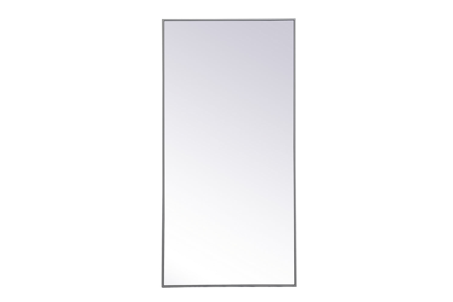 Elegant Lighting Mirror from the Monet collection in Grey finish
