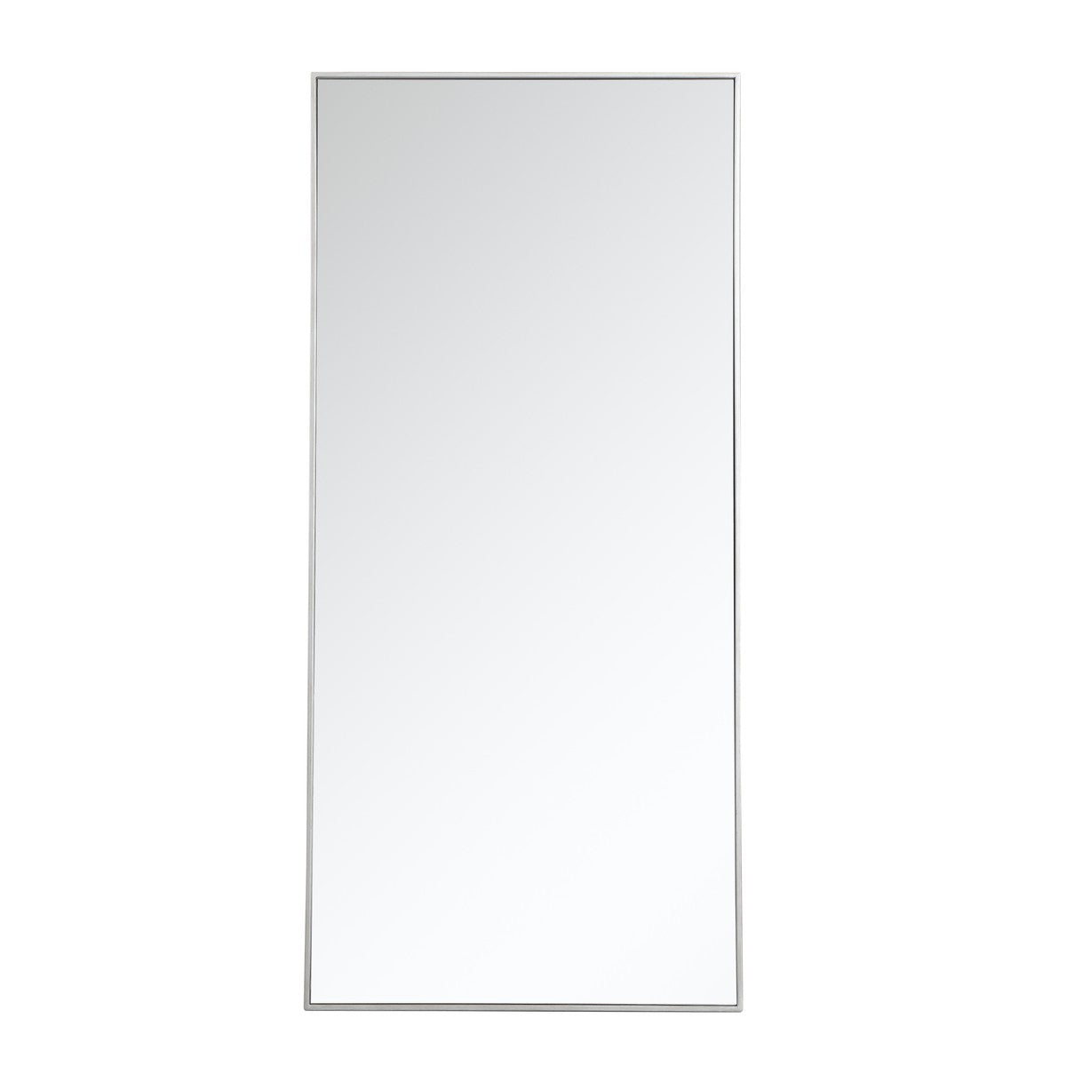 Elegant Lighting Mirror from the Monet collection in Silver finish