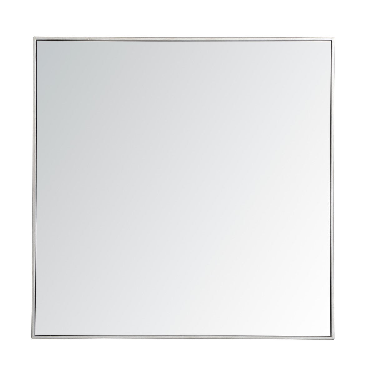 Elegant Lighting Mirror from the Monet collection in Silver finish