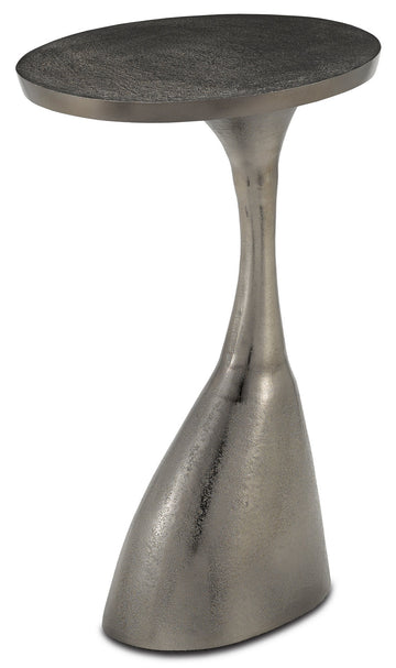 Currey and Company Accent Table from the Ishaan Collection collection in Black Nickel finish