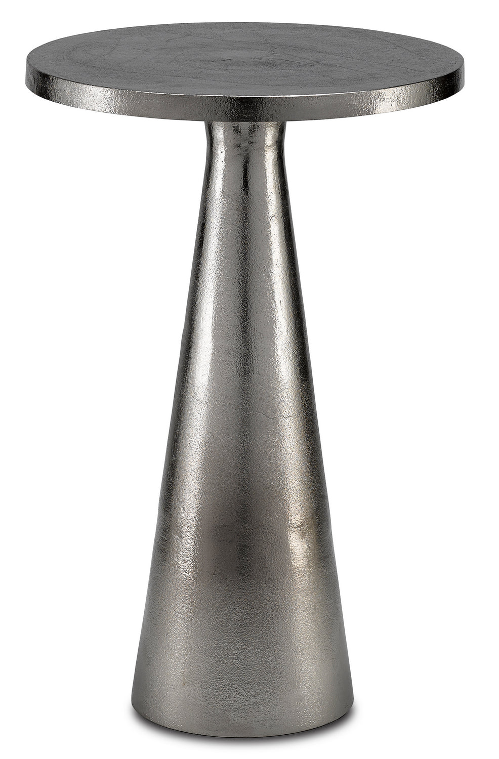 Currey and Company Accent Table from the Tondo Collection collection in Black Nickel finish