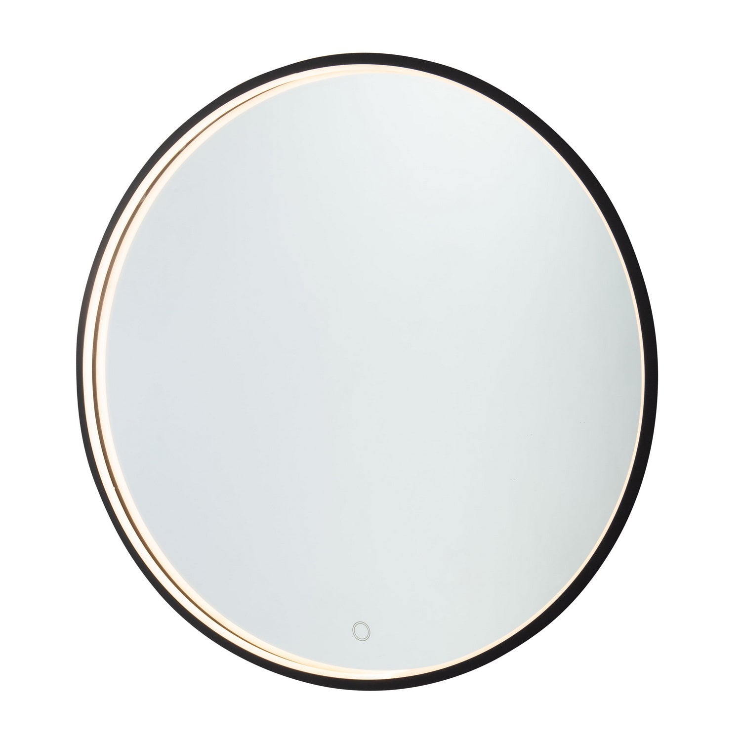 Artcraft LED Mirror from the Reflections collection in Matte Black finish
