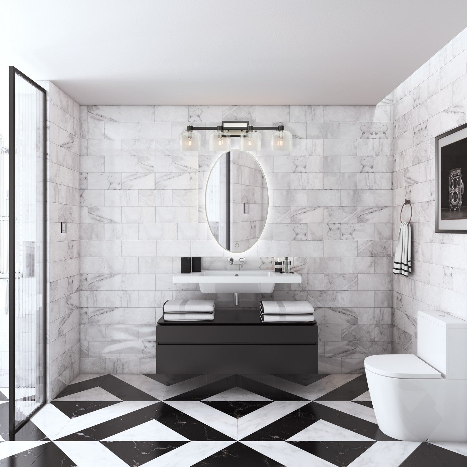 Artcraft LED Mirror from the Lunar collection in Mirror finish