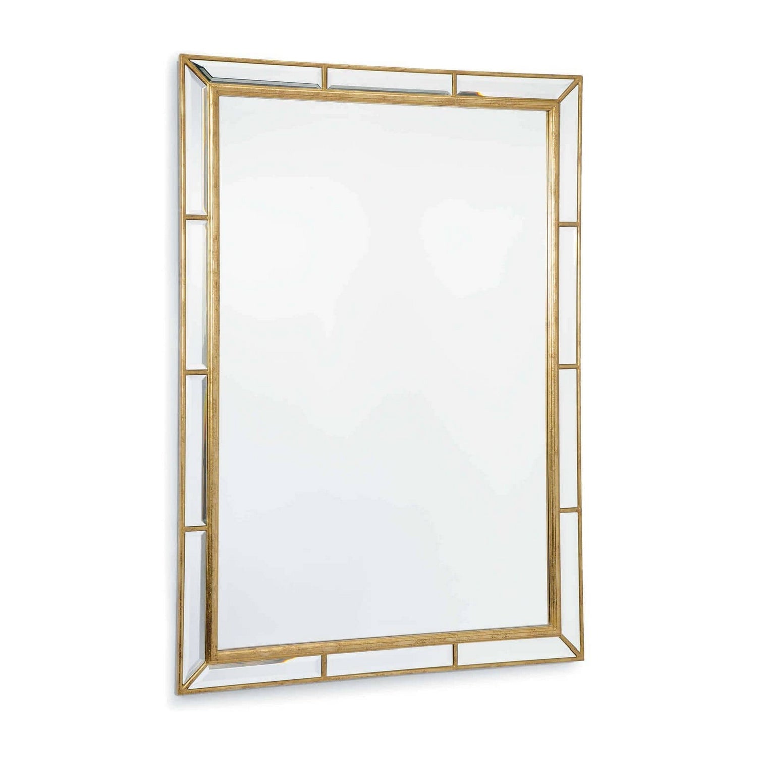 Regina Andrew Mirror from the Plaza collection in Antique Gold Leaf finish