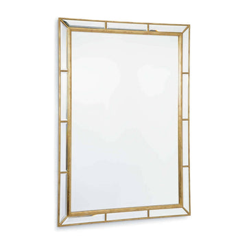 Regina Andrew Mirror from the Plaza collection in Antique Gold Leaf finish