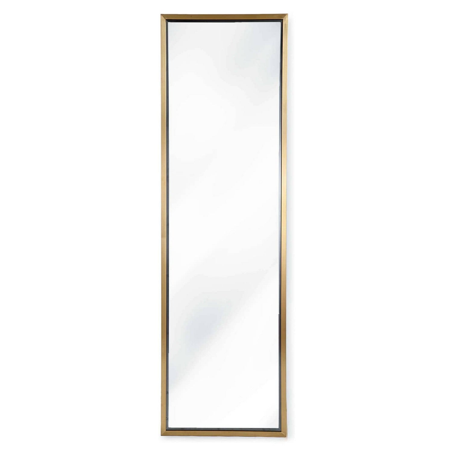 Regina Andrew Mirror from the Dressing collection in Natural Brass finish