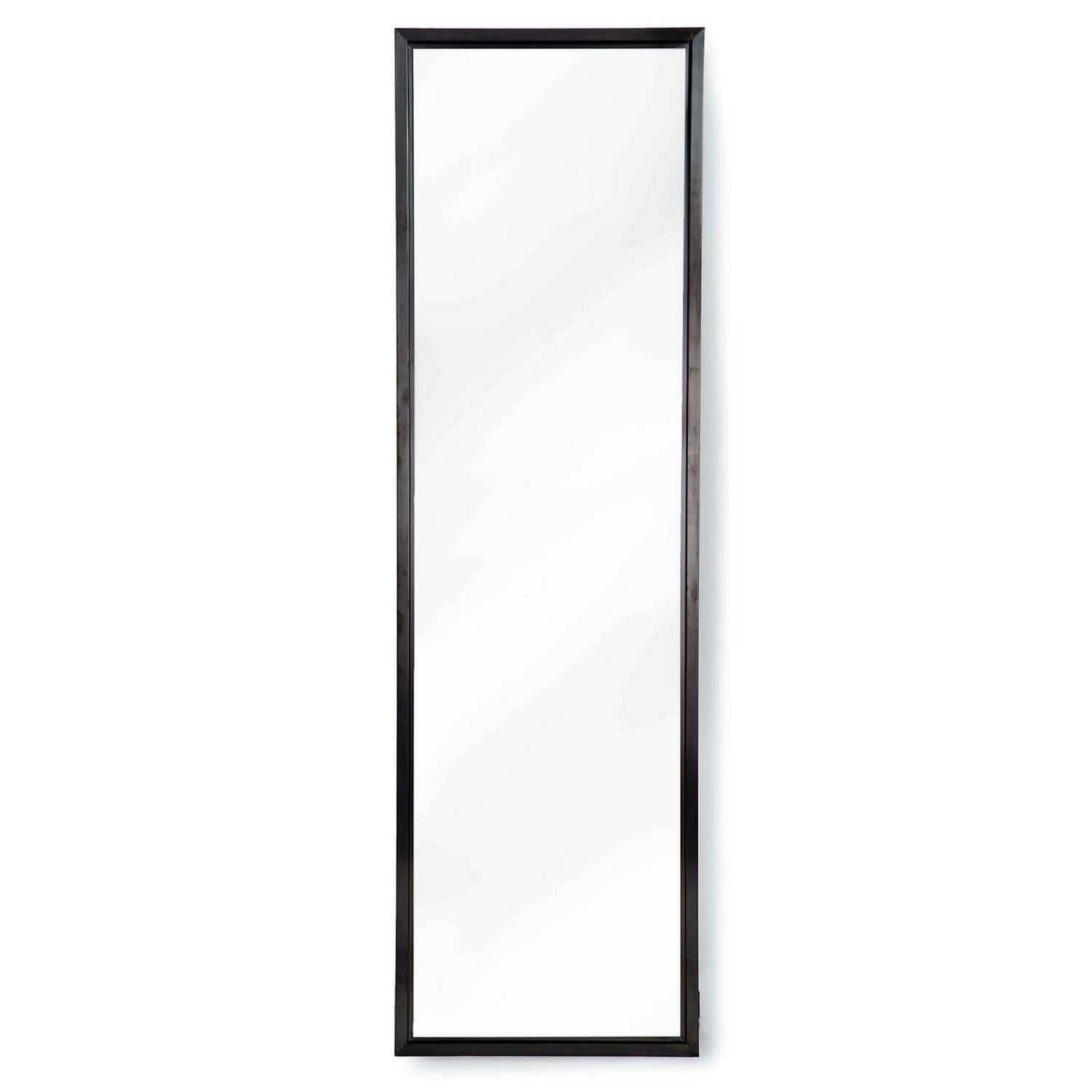 Regina Andrew Mirror from the Dressing collection in Blackened Steel finish