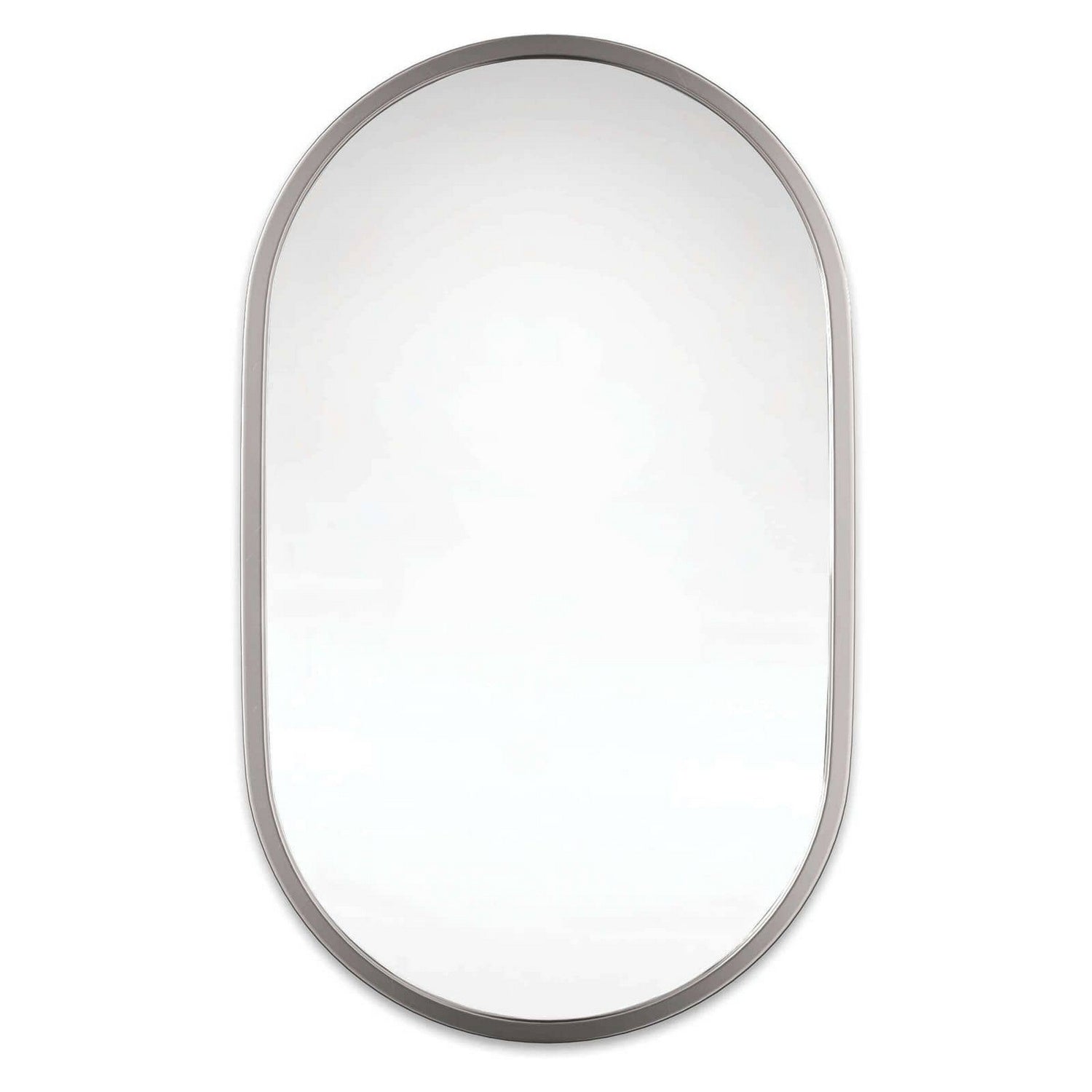 Regina Andrew Mirror from the Canal collection in Polished Nickel finish