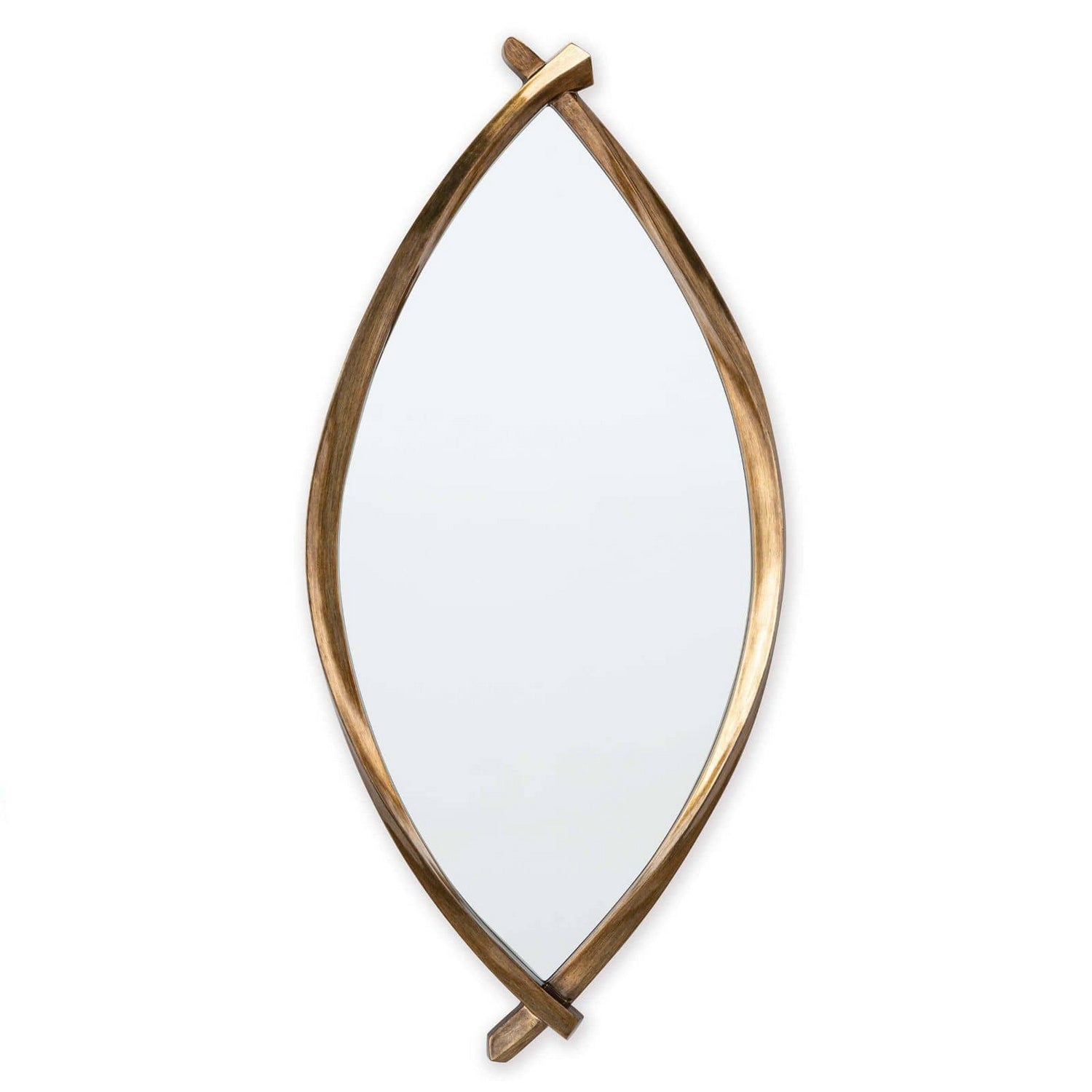 Regina Andrew Mirror from the Arbre collection in Antique Gold Leaf finish