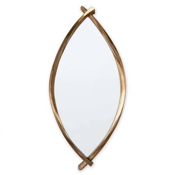 Regina Andrew Mirror from the Arbre collection in Antique Gold Leaf finish