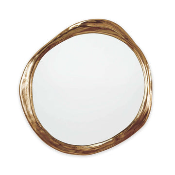 Regina Andrew Mirror from the Ibiza collection in Antique Gold finish