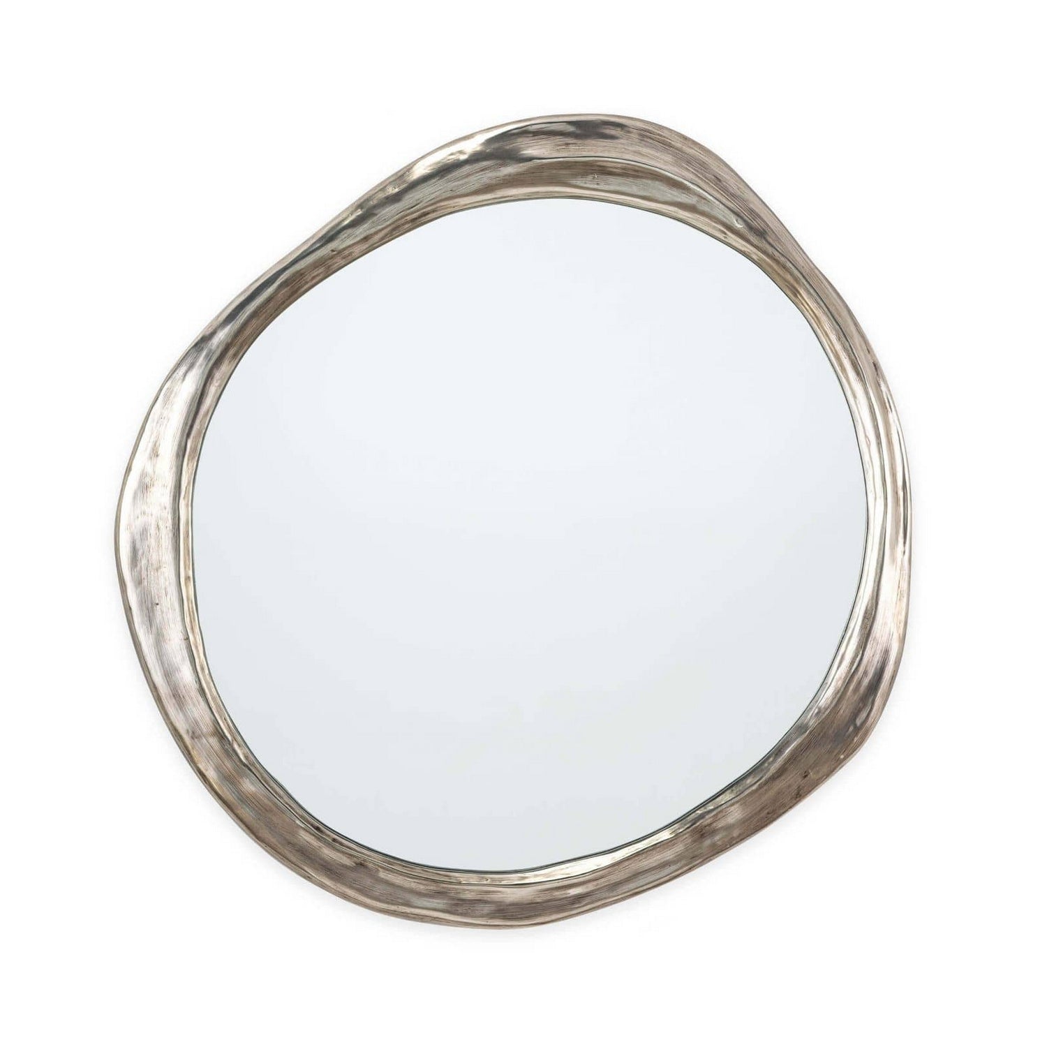 Regina Andrew Mirror from the Ibiza collection in Antique Silver finish