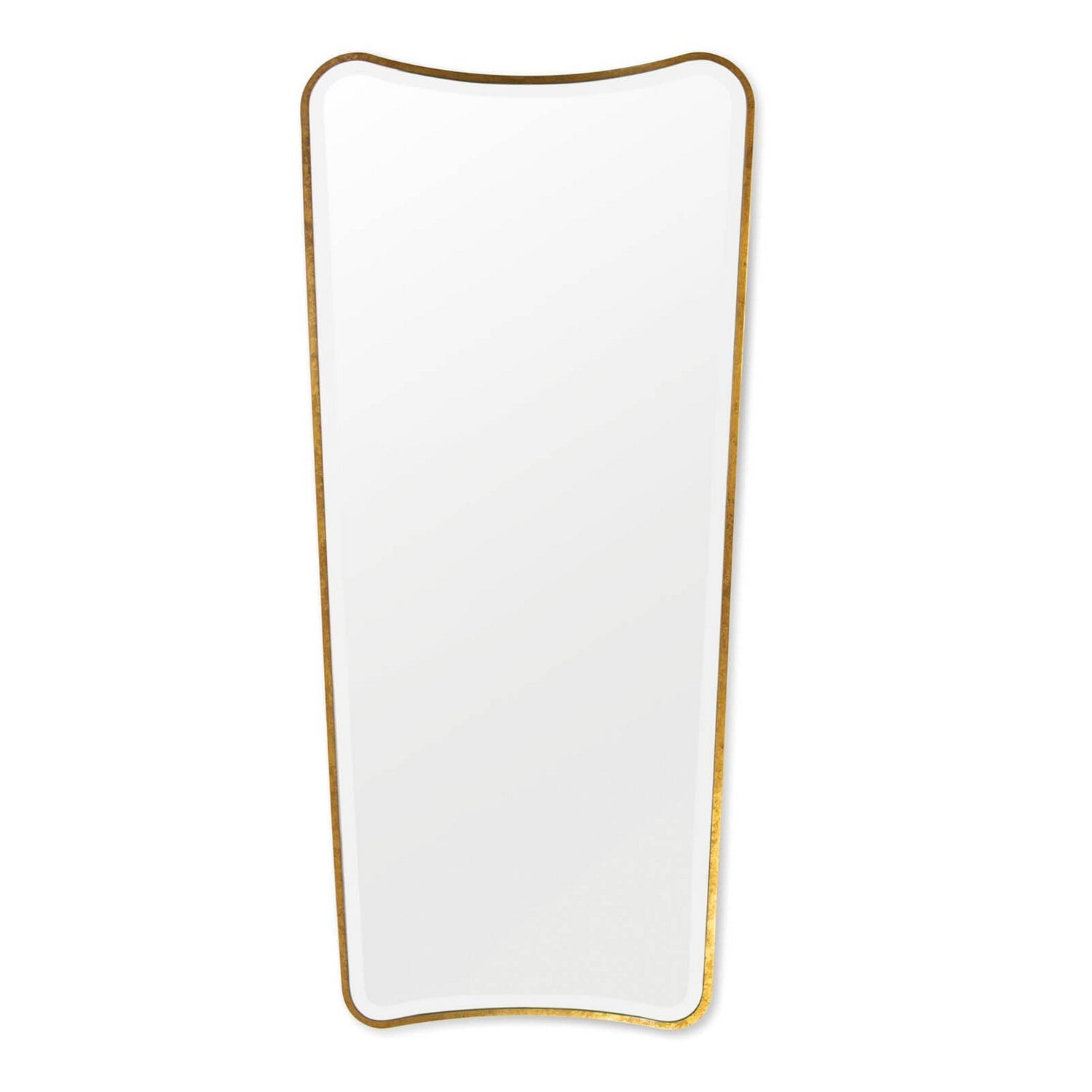 Regina Andrew Mirror from the Sonnet collection in Gold Leaf finish