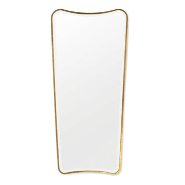 Regina Andrew Mirror from the Sonnet collection in Gold Leaf finish