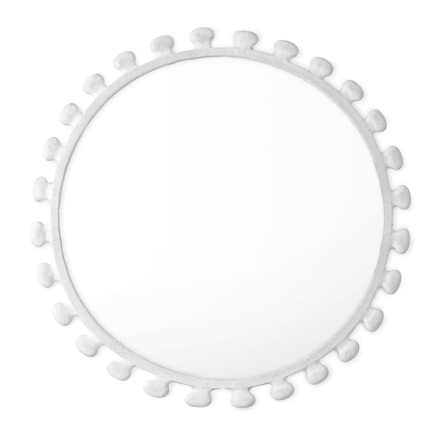 Regina Andrew Mirror from the Sanya collection in White finish