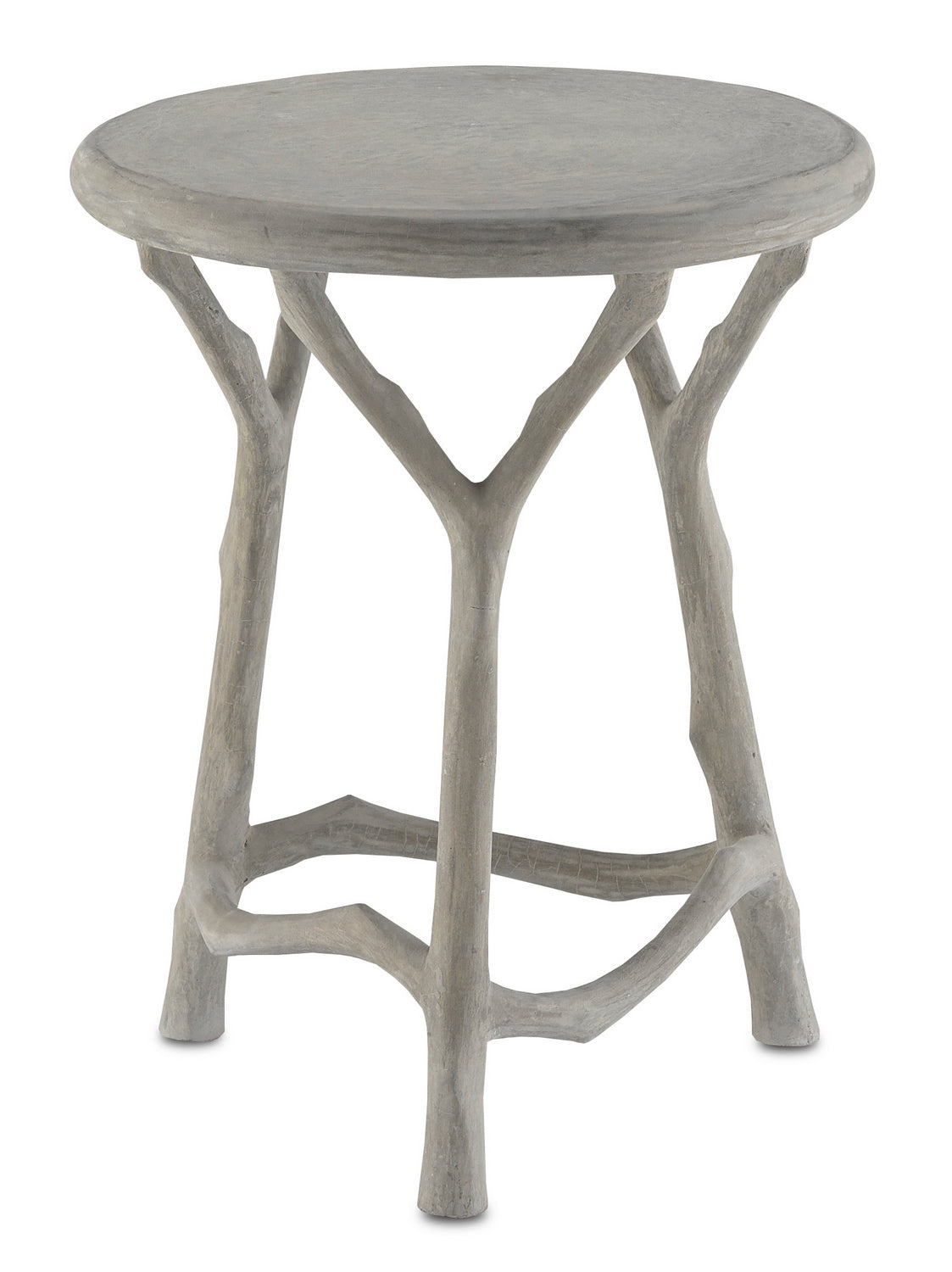 Currey and Company Accent Table from the Hidcote Collection collection in Portland / Faux Bois finish