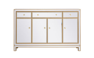 Elegant Lighting Credenza from the Reflexion collection in Gold finish