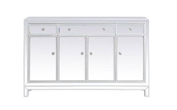Elegant Lighting Credenza from the Reflexion collection in White finish