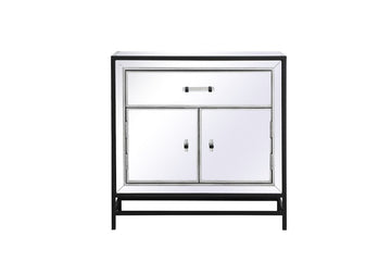 Elegant Lighting Cabinet from the James collection in Black finish