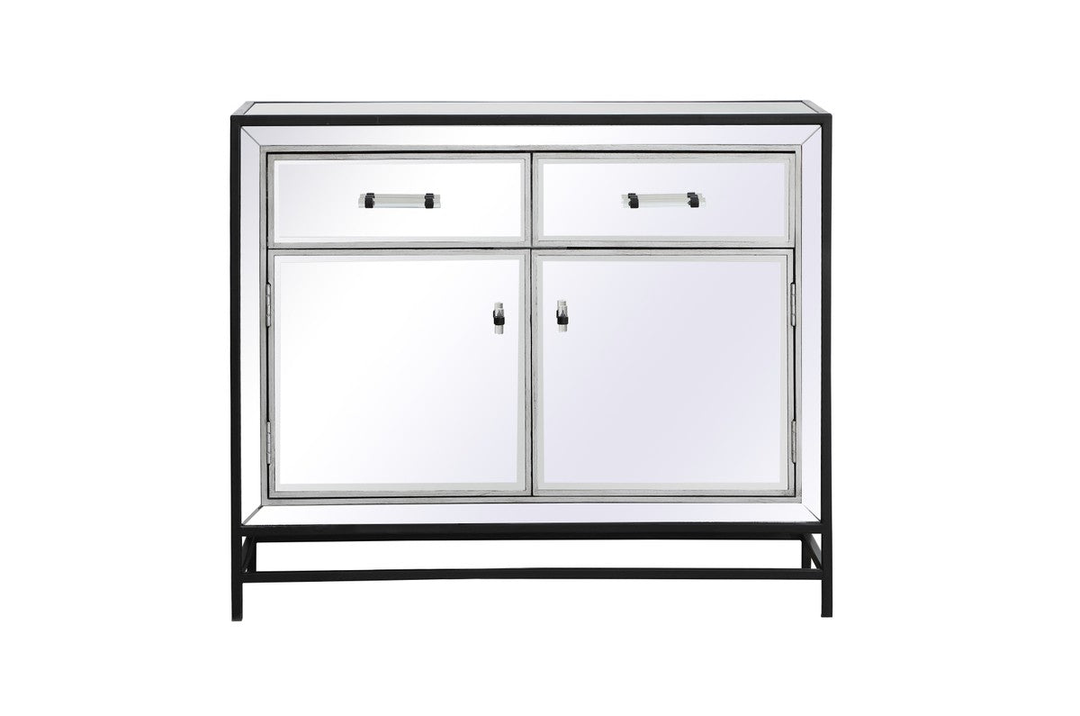 Elegant Lighting Cabinet from the James collection in Black finish