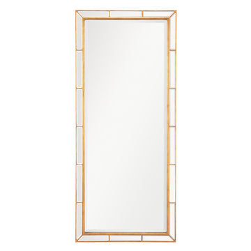 Regina Andrew Mirror from the Plaza collection in Antique Gold Leaf finish