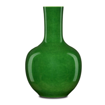 Currey and Company Vase from the Imperial Collection collection in Green finish